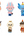 POP MART Labubu Super Group of the Monsters Set B (Blind box) (Sold per piece)