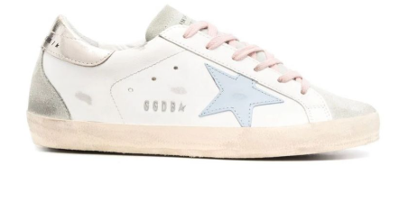 Golden Goose Super-Star White Ice Powder blue (W)