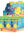 Pop Mart Spongebob The Monsters x SpongeBob Series Blind Box (Sold per piece)