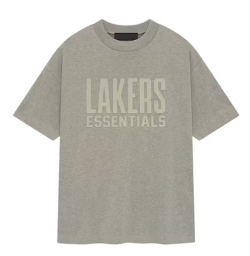 Fear of God Essentials NBA Lakers Tee Warm Heather