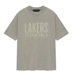 Load image into Gallery viewer, Fear of God Essentials NBA Lakers Tee Warm Heather
