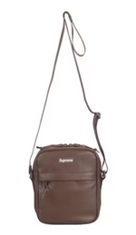 Load image into Gallery viewer, Supreme Leather Shoulder Bag (FW24) Brown
