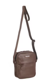 Load image into Gallery viewer, Supreme Leather Shoulder Bag (FW24) Brown
