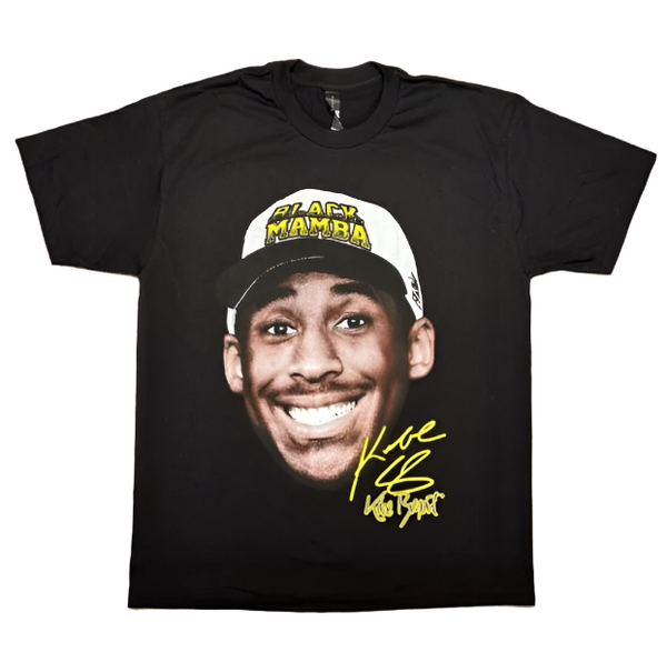 Playerytees Big Face Kobe Bryant men shirt