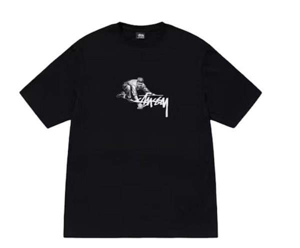 Stussy Worker Tee Black