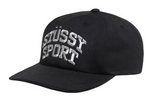 Load image into Gallery viewer, Stussy Mid Depth Sport Snapback Black/Metallic
