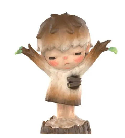 Pop mart HIRONO Reshape Series Figures (Woodcarving)