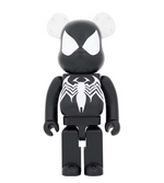 Load image into Gallery viewer, Bearbrick x Marvel Spider-Man Black Costume 1000%
