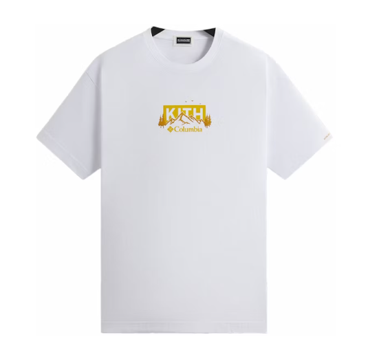 Kith x Columbia Landscape Classic Logo Tee Opulence