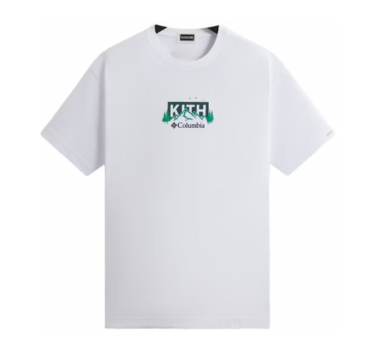Kith x Columbia Landscape Classic Logo Tee Stadium