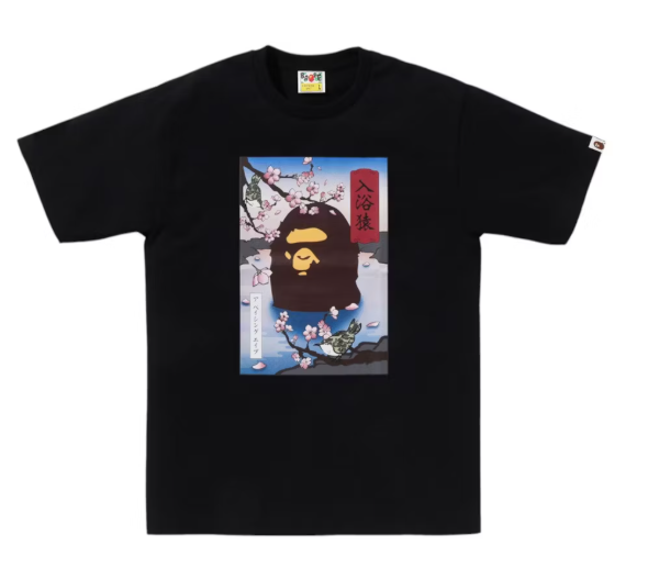 BAPE Japan A Bathing Ape Tee (SS25) Black