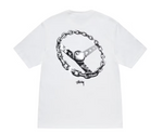 Load image into Gallery viewer, Stussy Chain-Link Tee White
