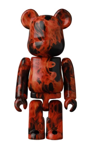 Bearbrick Series 44 100% (Flame Pattern)