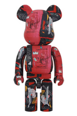 Load image into Gallery viewer, Bearbrick Andy Warhol x JEAN-MICHEL BASQUIAT #1 1000%
