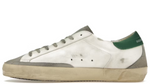 Load image into Gallery viewer, GOLDEN GOOSE Super-Star White Silver Green
