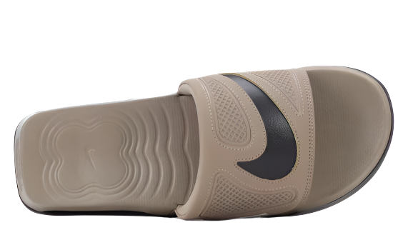 NIKE Air Max Cirro Slides Khaki Black