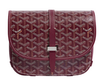 Load image into Gallery viewer, Goyard Belvedere PM shoulder bag Burgundy (Pre-owned) Actual Photo
