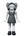 KAWS Young-Hee Vinyl Figure Monotone