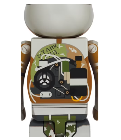 Bearbrick x Marvel The Infinity Saga Iron Man Mark I 1000%