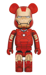 Load image into Gallery viewer, Bearbrick Iron Man Mark III 1000%
