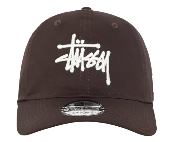 Stussy New Era 9Twenty Basic Strapback Brown
