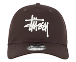 Load image into Gallery viewer, Stussy New Era 9Twenty Basic Strapback Brown
