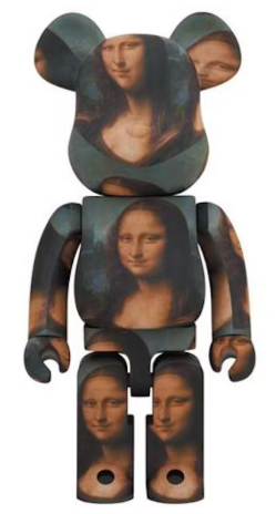 Bearbrick Leonardo De Vinci Mona Lisa 1000%