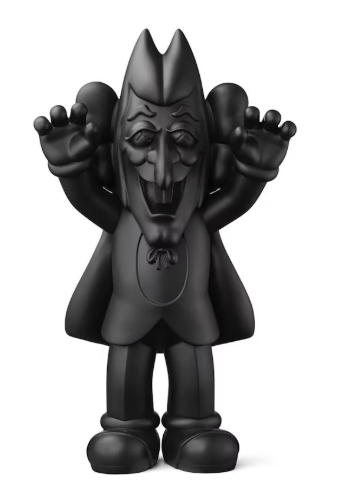 KAWS Cereal Monsters Count Chocula Figure Black