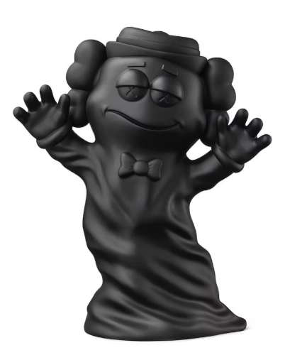 KAWS Cereal Monsters Boo Berry Figure Black