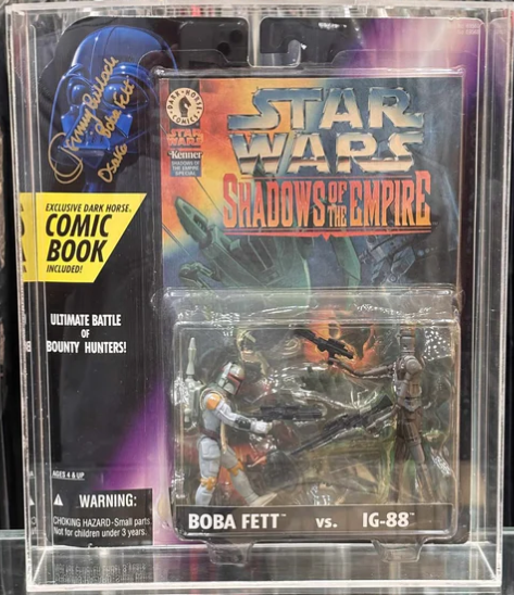 Star Wars Shadows of the Empire "Boba Fett vs. IG-88" (Signed)