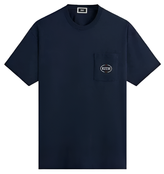 Kith NY Rose Pocket Tee Nocturnal