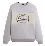Load image into Gallery viewer, Kith Nelson Rugby Crewneck Light Heather Grey
