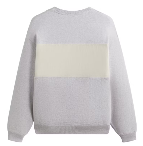 Kith Nelson Rugby Crewneck Light Heather Grey