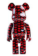Load image into Gallery viewer, Bearbrick x Medicom Black Hearts 1000%
