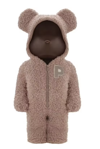 Bearbrick x Gelato Pique Pajamas 1000% Brown