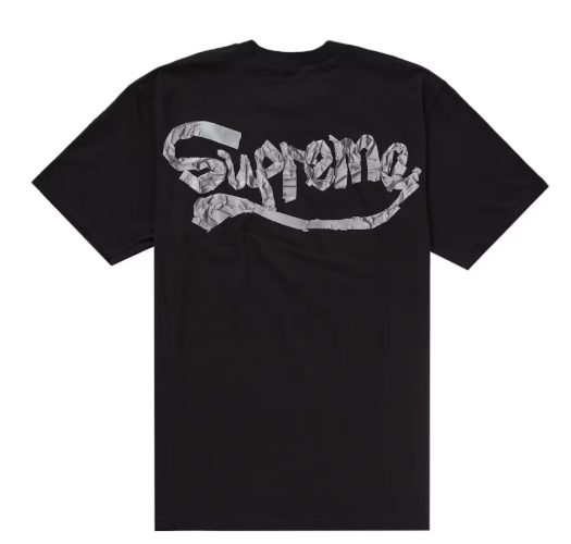 Supreme Tape Tee Black