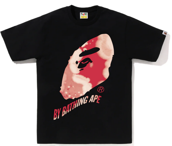BAPE Tie Dye Twist By Bathing Ape Tee Black