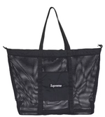 Load image into Gallery viewer, Supreme Mesh Tote Bag Black
