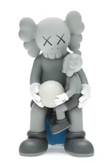 Load image into Gallery viewer, KAWS Holiday Thailand Vinyl Figure Grey
