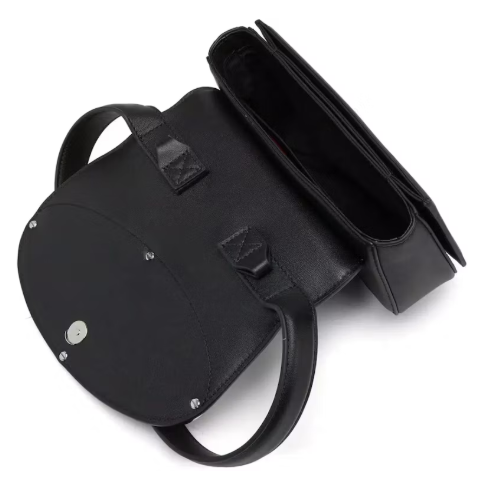 Diesel 1DR Shoulder Bag Nappa Leather Black