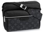 Load image into Gallery viewer, Louis Vuitton Outdoor Messenger Monogram Eclipse Taiga Black "Like New”
