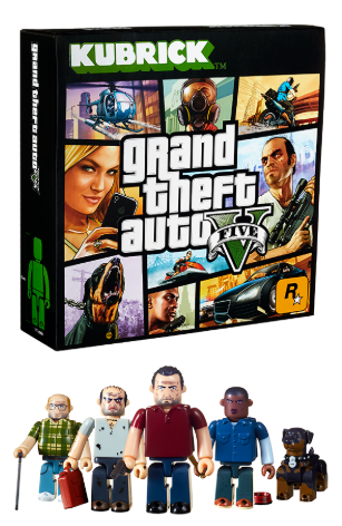 Grand Theft Auto V Kubrick Set
