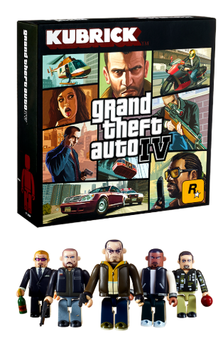 Grand Theft Auto IV Kubrick Set