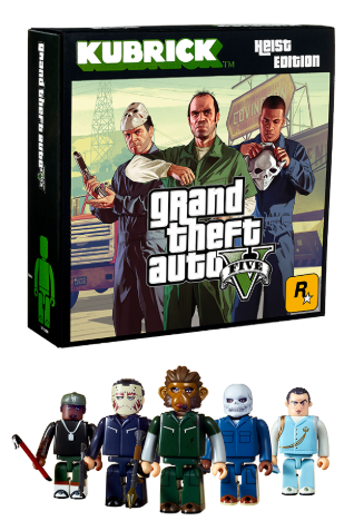 Grand Theft Auto V Kubrick Set (Heist Edition)