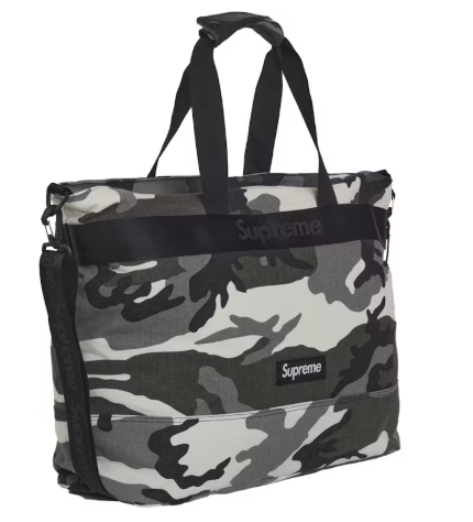 Supreme Tote Bag Snow Camo