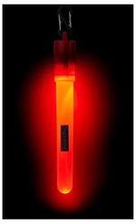 Load image into Gallery viewer, Supreme Night Lite Keychain Red
