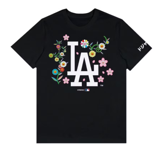 Takashi Murakami x Dodgers T-shirt Black
