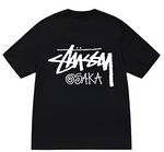 Load image into Gallery viewer, Stussy Stock Osaka SS25 Tee Black
