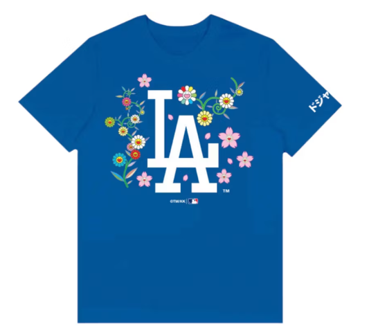 Takashi Murakami x Dodgers T-shirt Blue