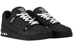 Load image into Gallery viewer, Louis Vuitton Trainer Black Embossed Monogram
